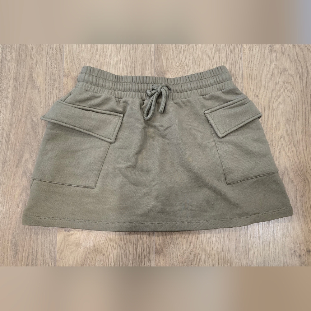 Oak + Fort Olive Green Women's Skirt